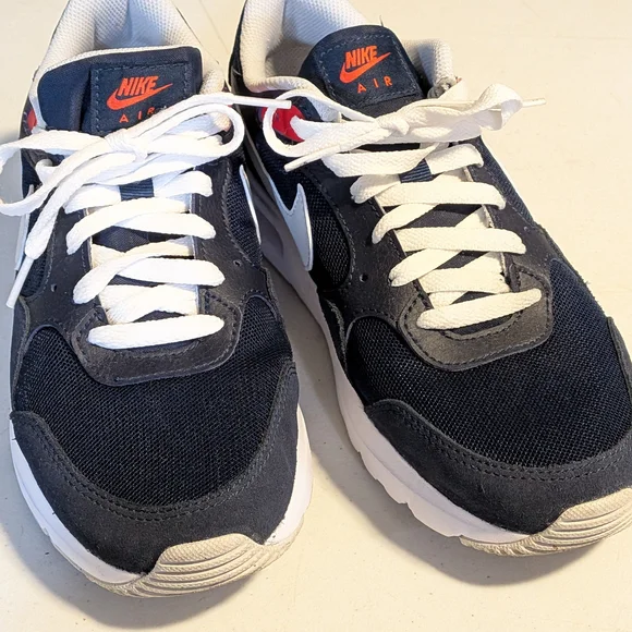 Nike Men's AIR MAX SC Size 7 Midnight Navy/White Running Shoes CW4555-400 Wms 9 - Picture 5 of 11